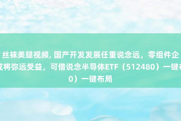 丝袜美腿视频， 国产开发发展任重说念远，零组件企业或将弥远受益，可借说念半导体ETF（512480）一键布局