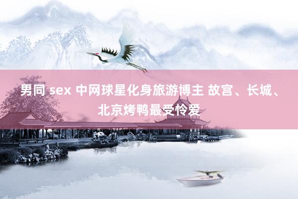 男同 sex 中网球星化身旅游博主 故宫、长城、北京烤鸭最受怜爱