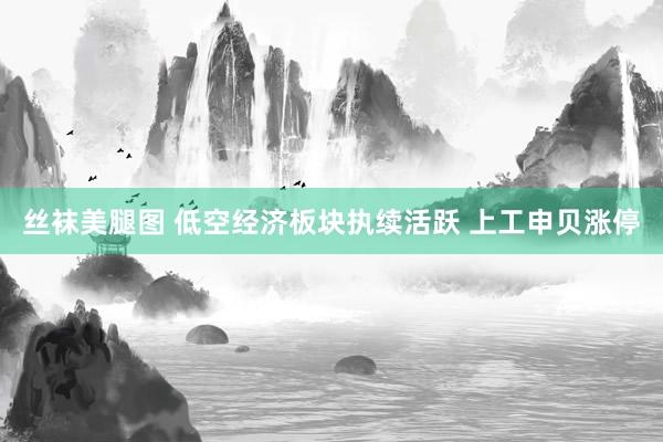 丝袜美腿图 低空经济板块执续活跃 上工申贝涨停