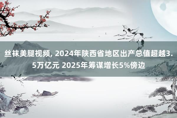 丝袜美腿视频， 2024年陕西省地区出产总值超越3.5万亿元 2025年筹谋增长5%傍边